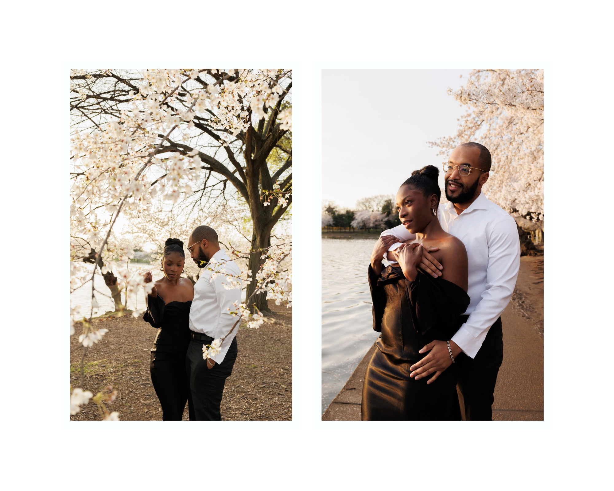 Cherry Blossom Engagement Photos Washington, DC