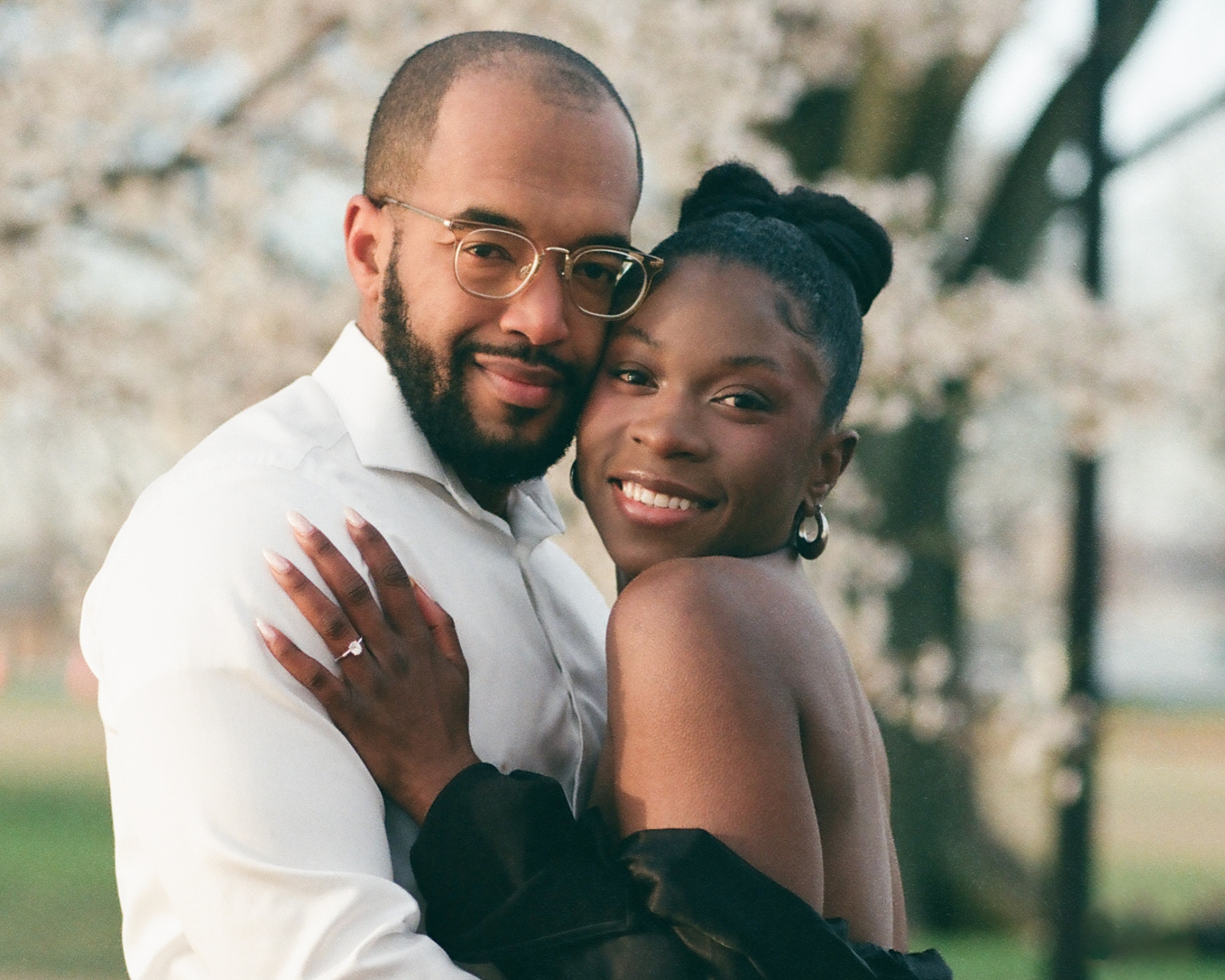 Cherry Blossom Engagement Photos Washington, DC