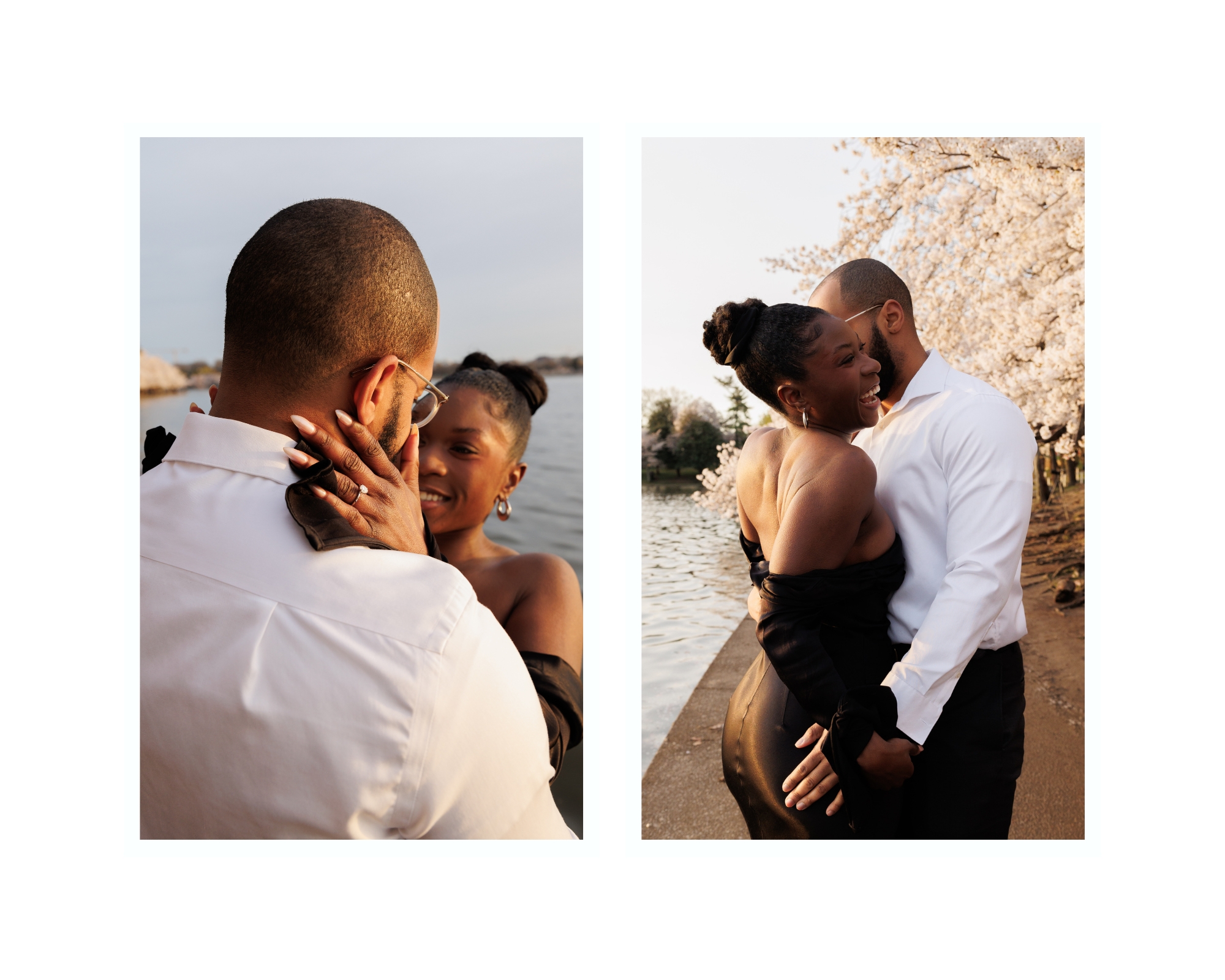 Cherry Blossom Engagement Photos Washington, DC