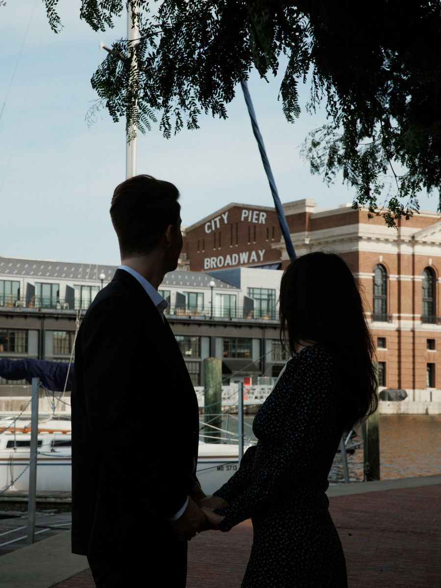 Waterfront location for Engagement Photos