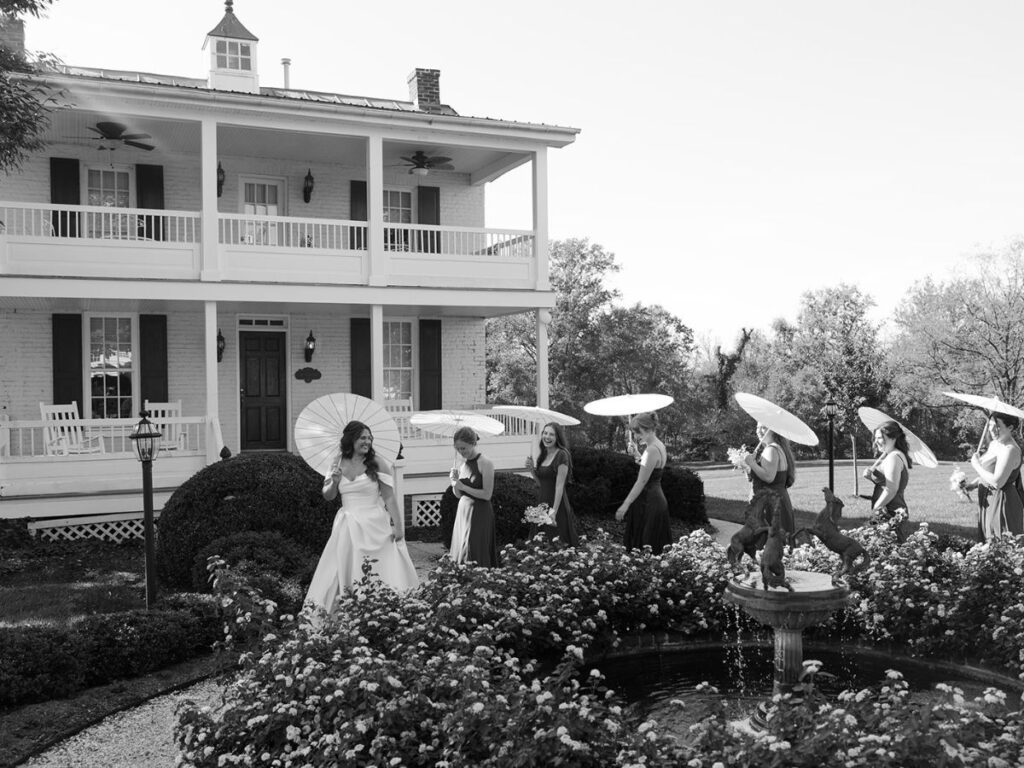 Antrim 1884 fall garden wedding.