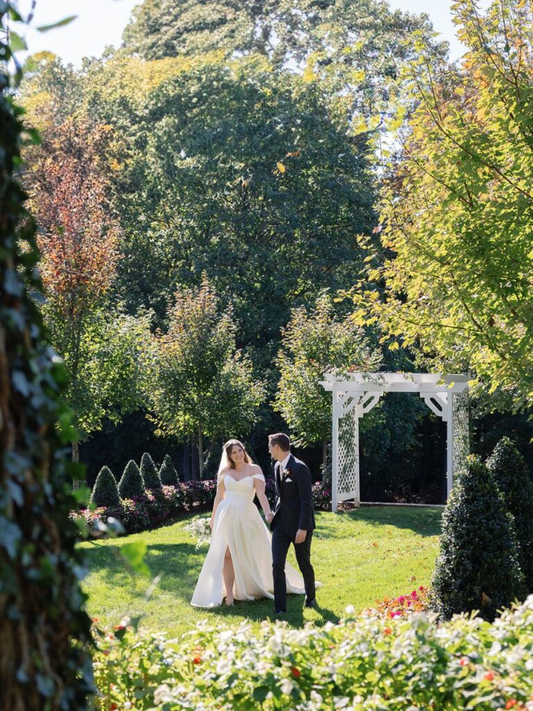 Fall garden wedding inspiration.