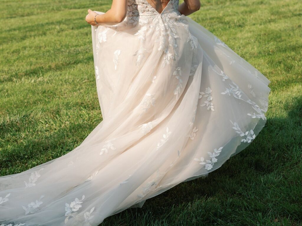 Silverbrook Farm wedding dress