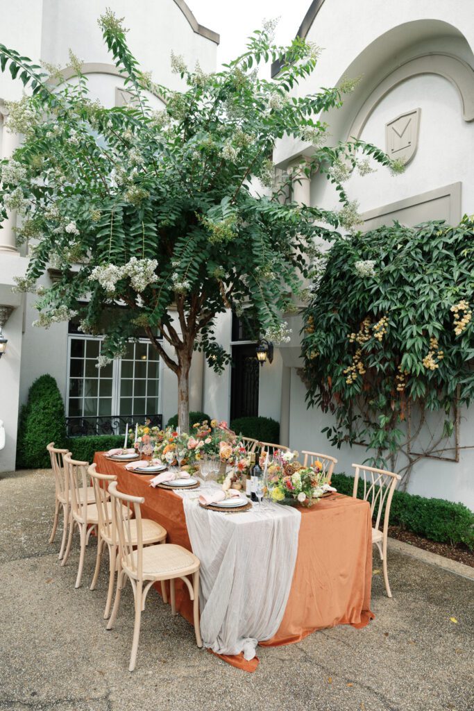 Morais Vineyards tablescape