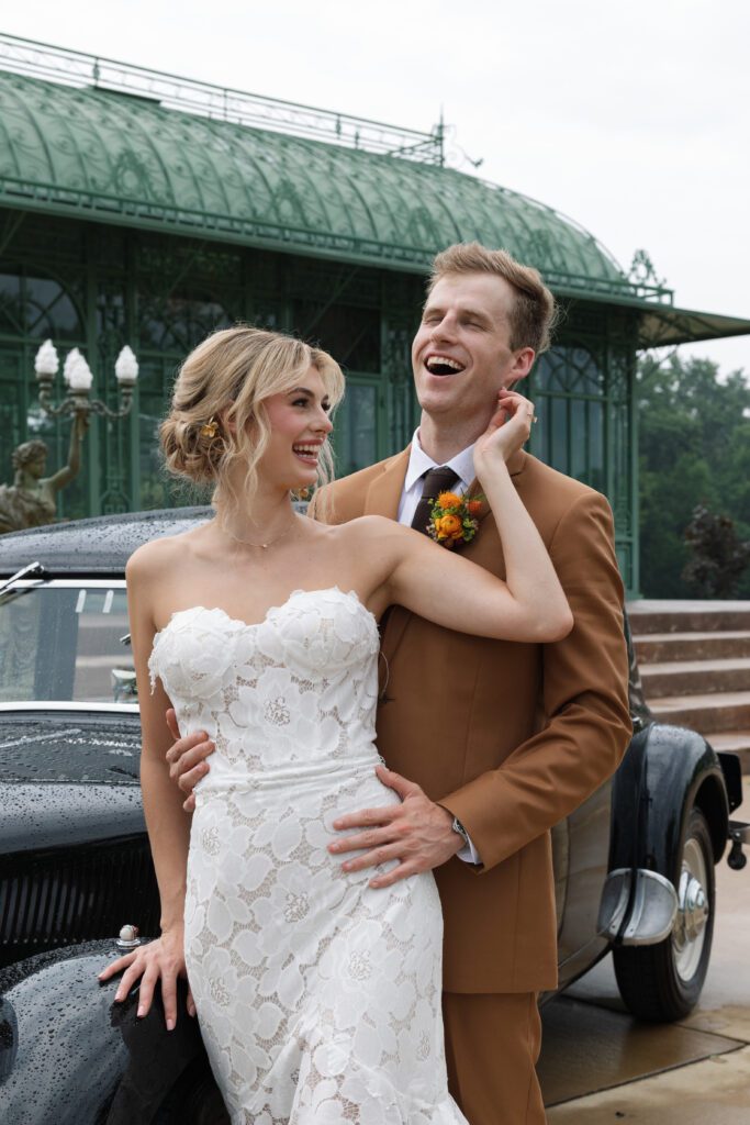 Stunning couple at Morais Vineyards in Virginia