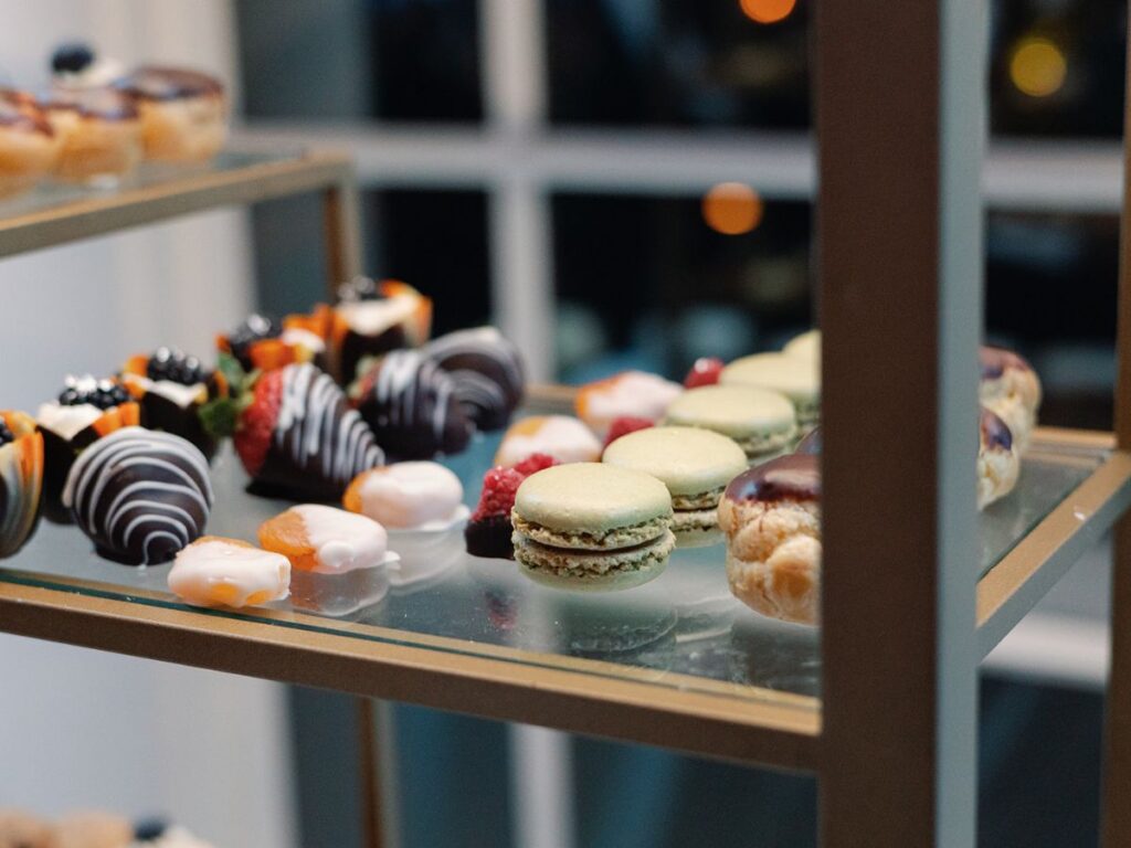 Wedding dessert table