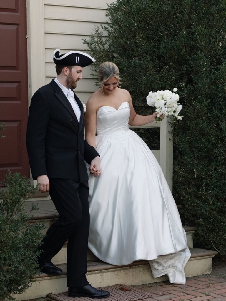 Bride and groom portraits