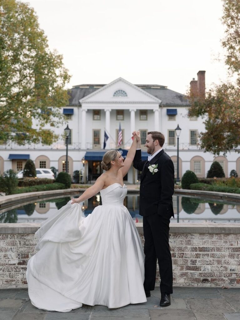 Bride and groom portraits