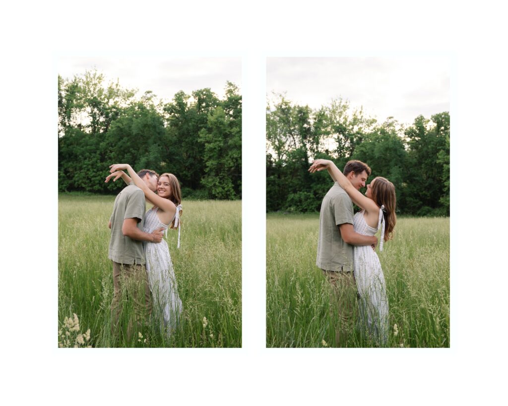 Spring Engagement Session at Oatlands